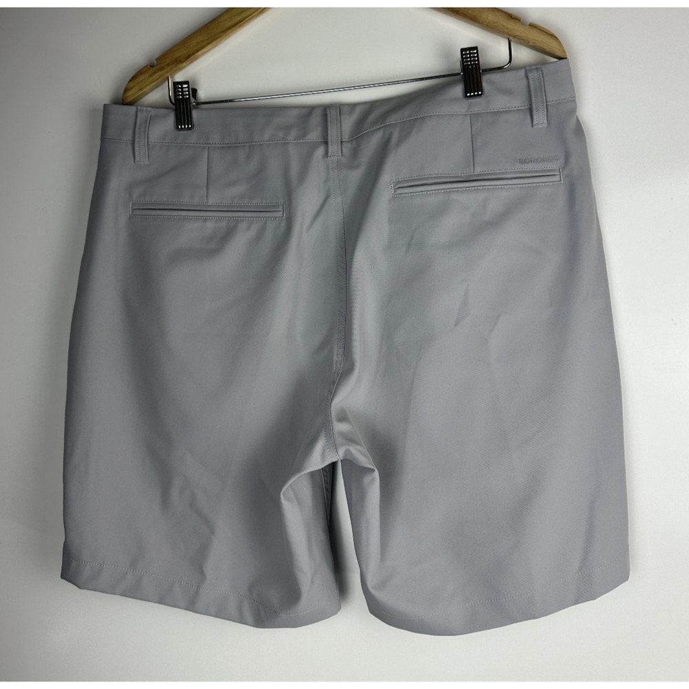 Bonobos Golf 8" Shorts Mens 36 Gray Flex Stretch Performance Wicking Breathable - Picture 8 of 9